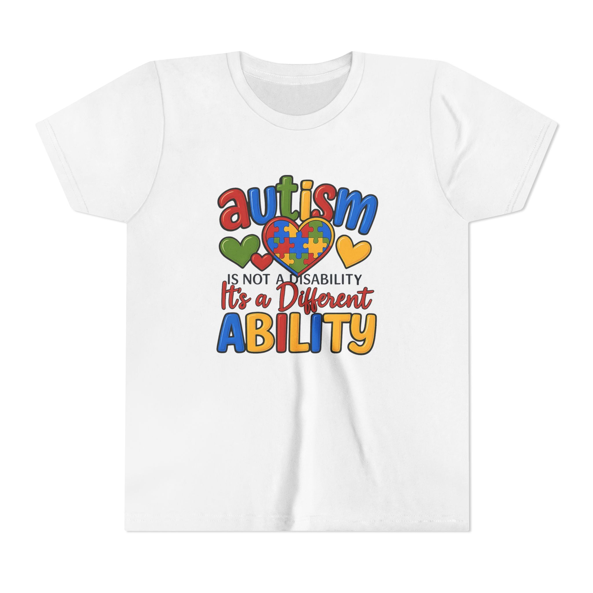 Kids Different Ability Autism Awareness T-Shirt