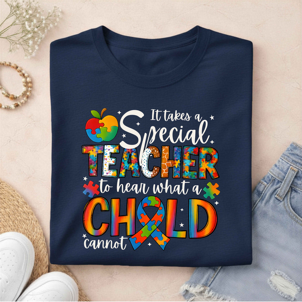 Teacher Autism Awareness Tshirt