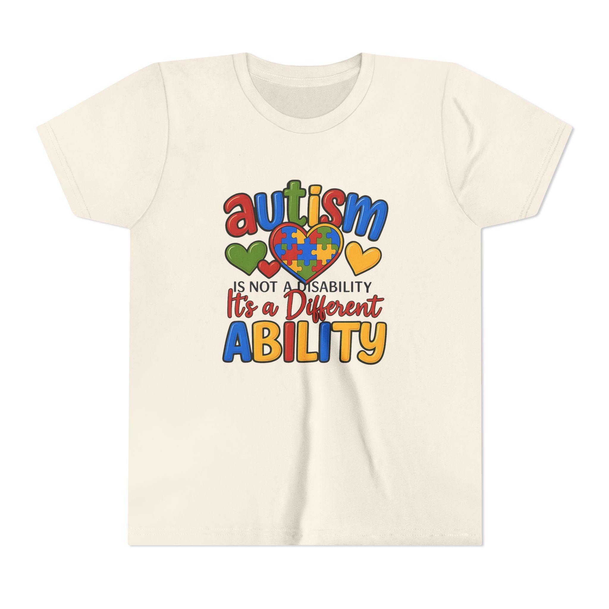 Kids Different Ability Autism Awareness T-Shirt