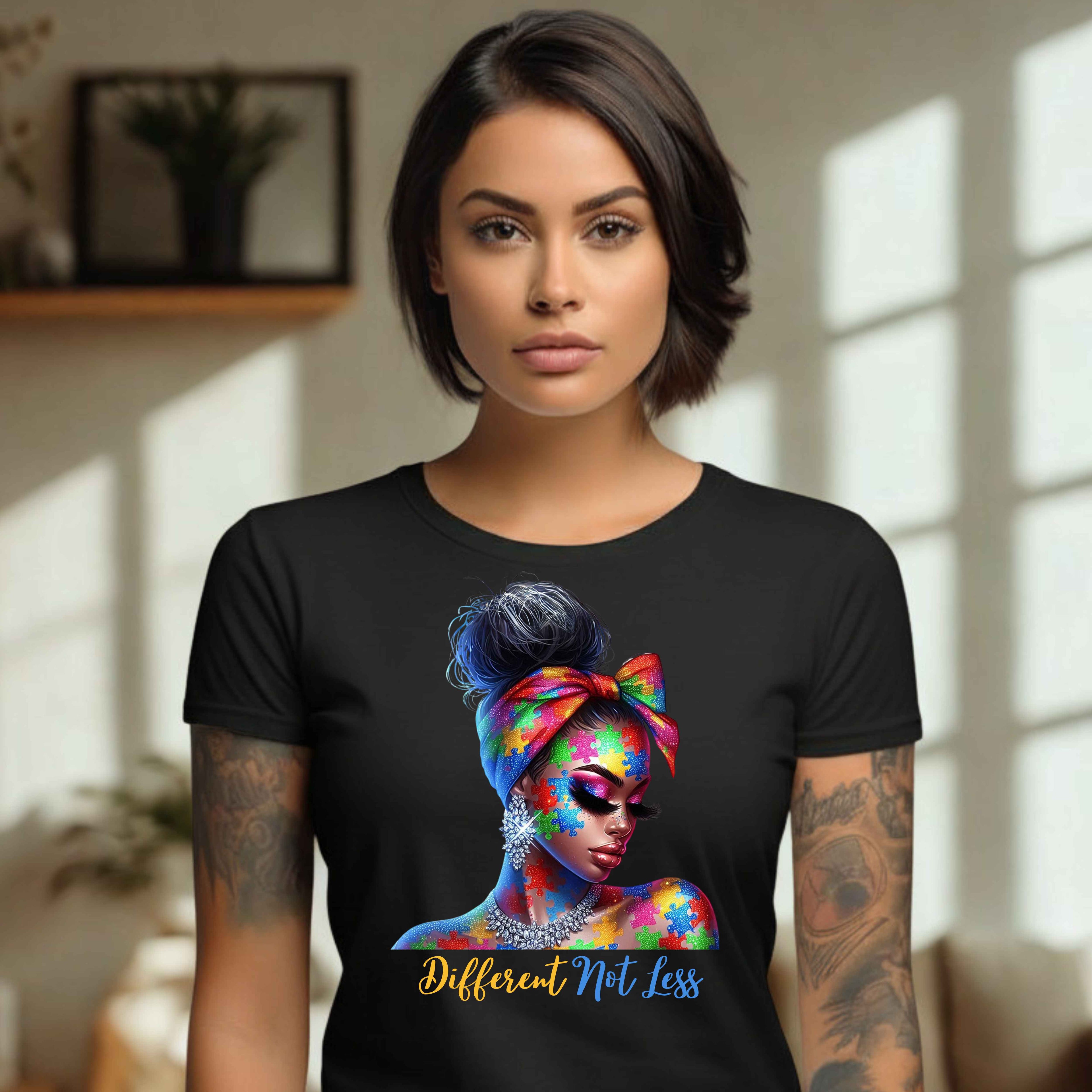 Different Not Less Autism Awareness T-Shirt