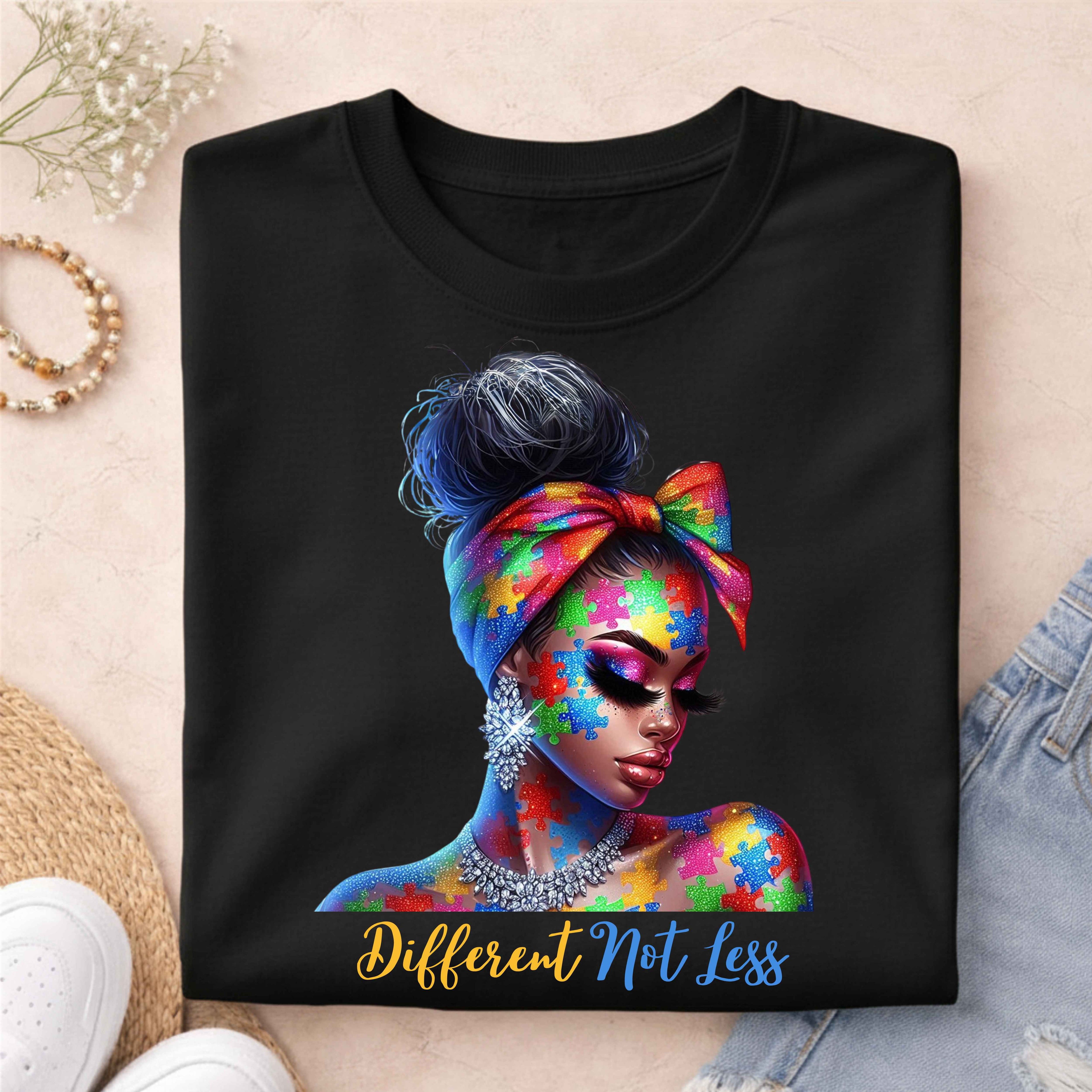 Different Not Less Autism Awareness T-Shirt