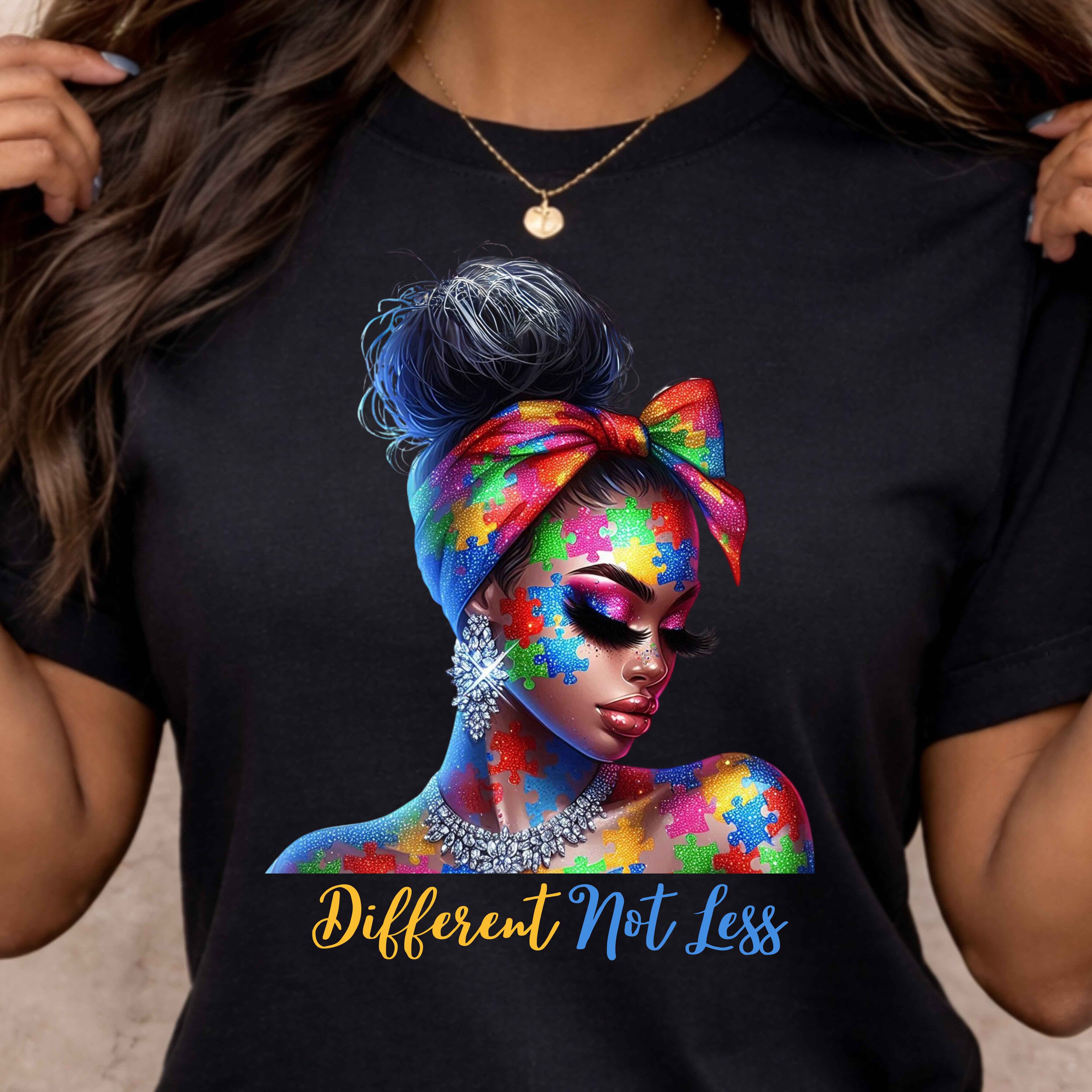 Different Not Less Autism Awareness T-Shirt