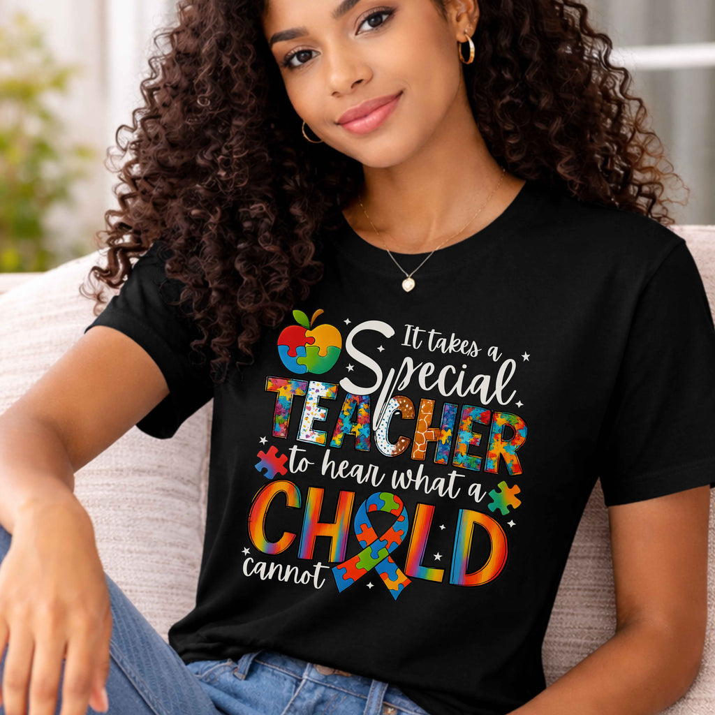 Teacher Autism Awareness Tshirt