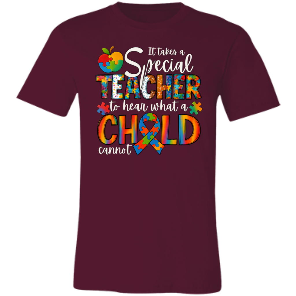 Teacher Autism Awareness Tshirt