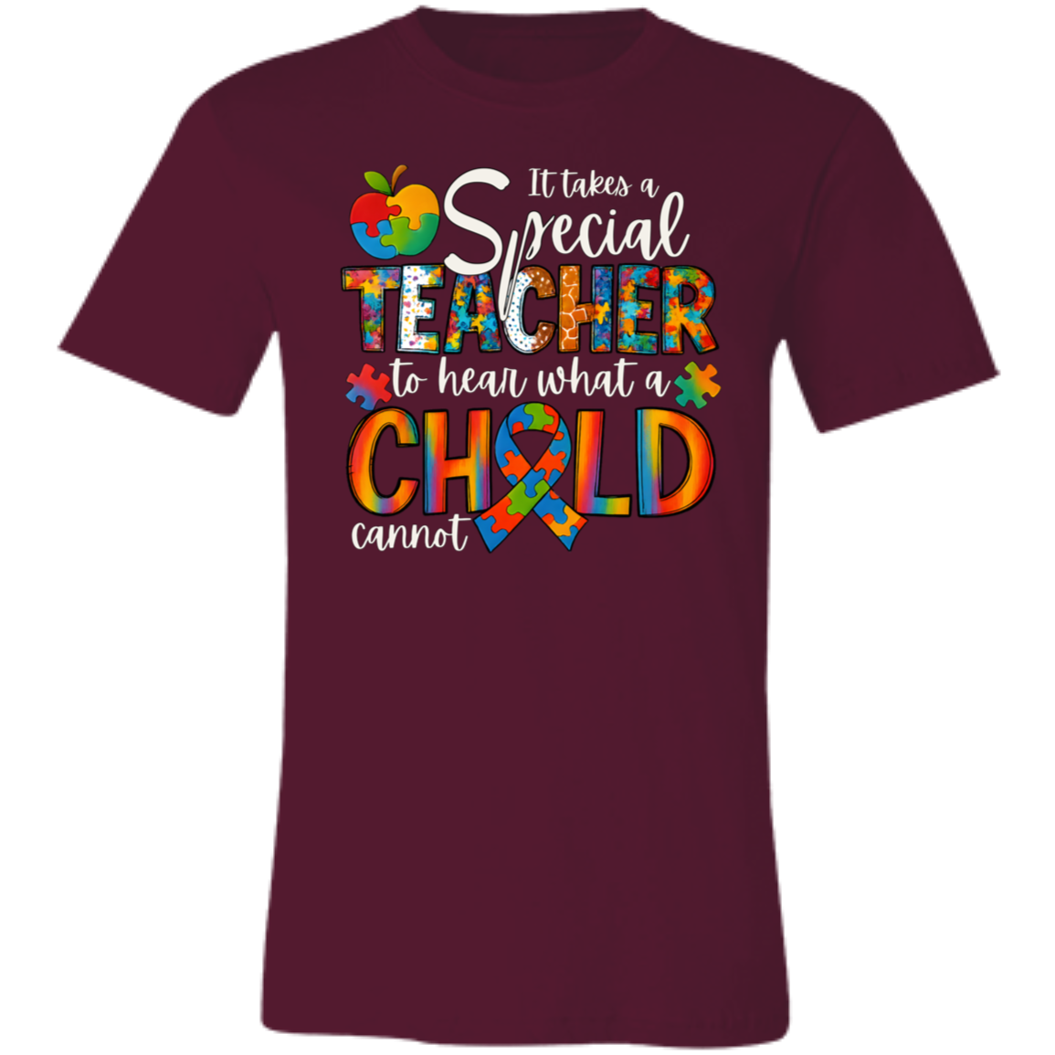 Teacher Autism Awareness Tshirt