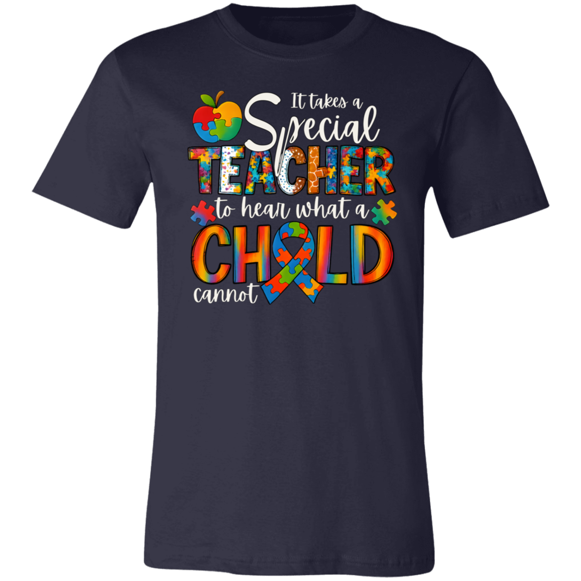 Teacher Autism Awareness Tshirt