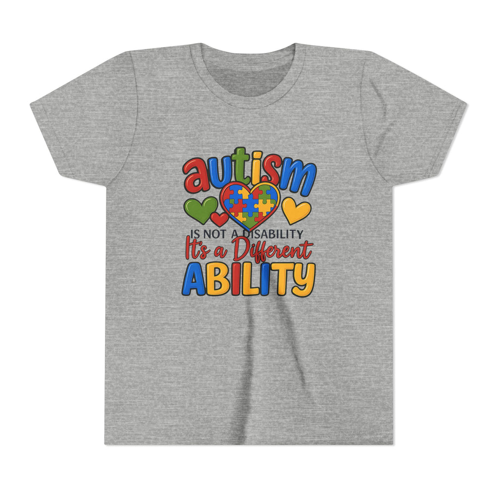 Kids Different Ability Autism Awareness T-Shirt