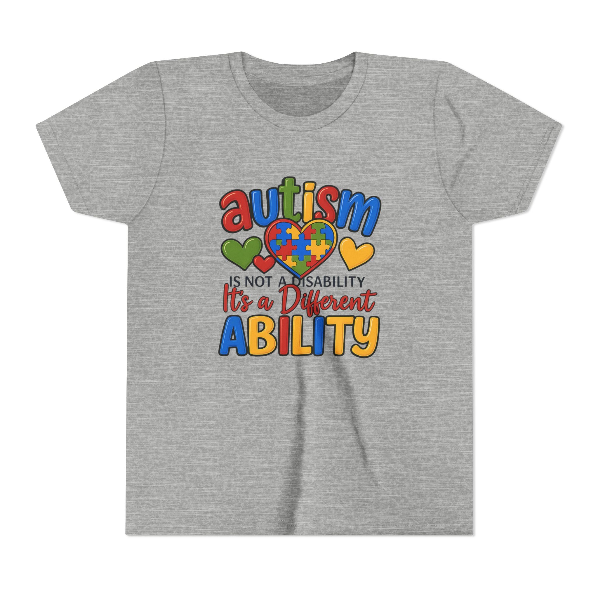 Kids Different Ability Autism Awareness T-Shirt